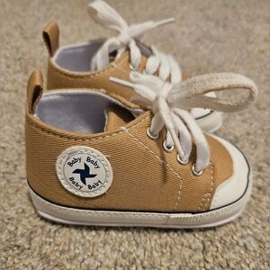 Tan Canvas Sneakers